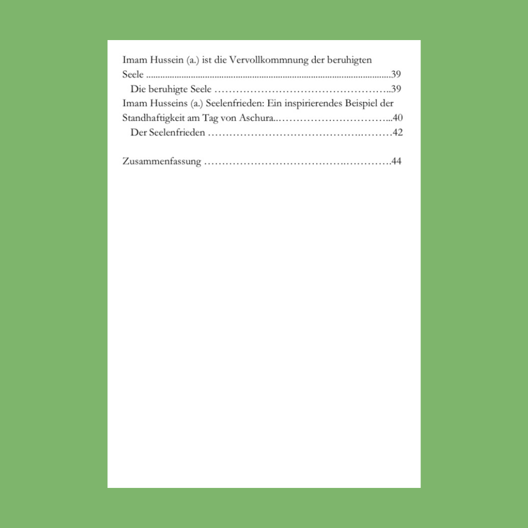 Die Stimme der Wahrheit: Imam Hussein und die Schlacht von Karbala