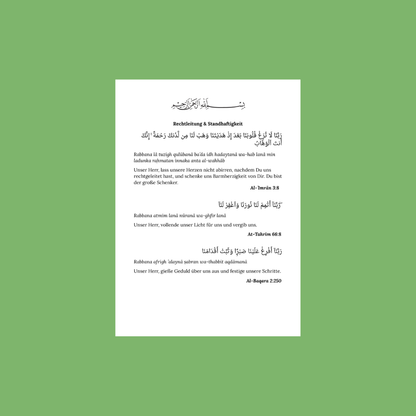 Bittgebete aus dem heiligen Quran