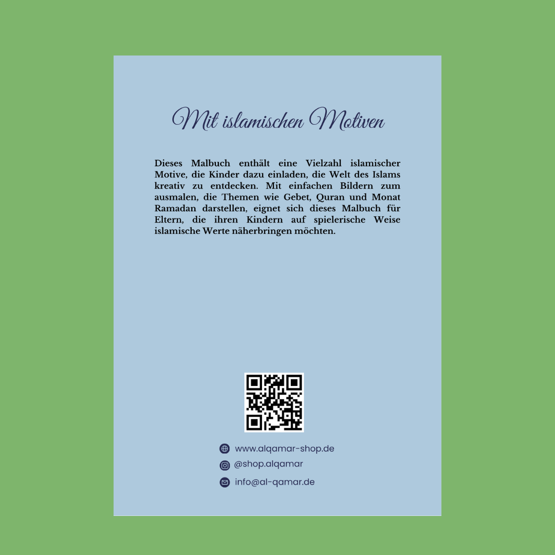 Malbuch mit Abbas