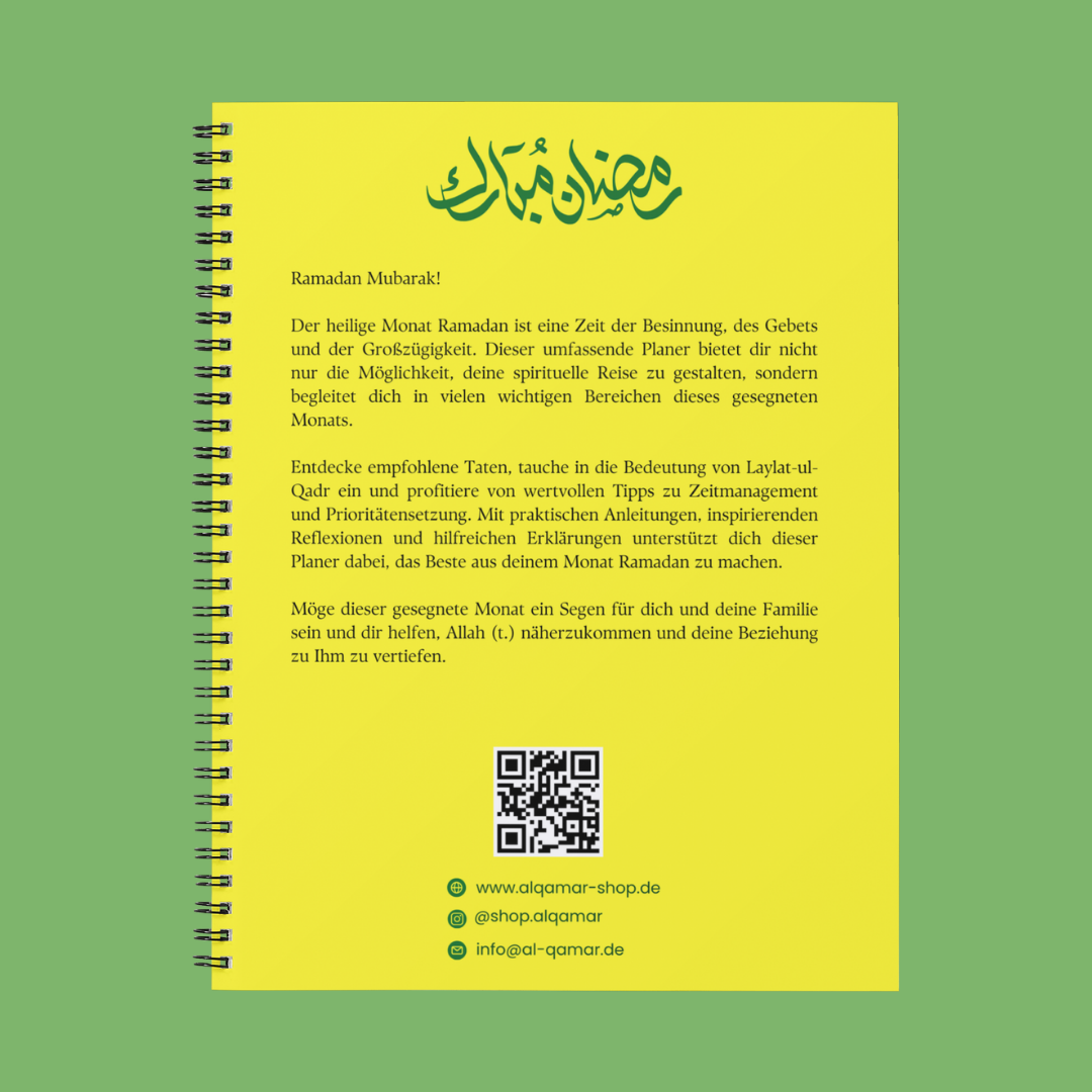 Ramadan Planer