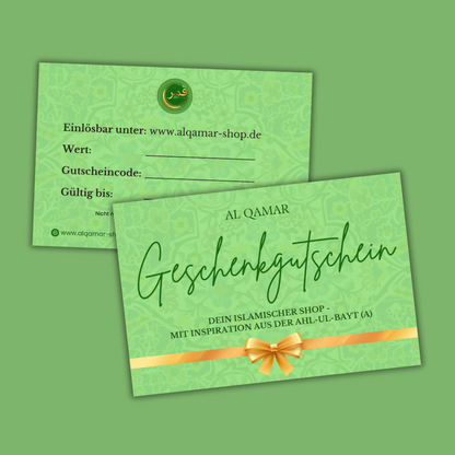 Geschenkgutschein 50,- EUR